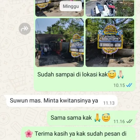 Pengiriman Papan Bunga Duka Banaran Tugu
